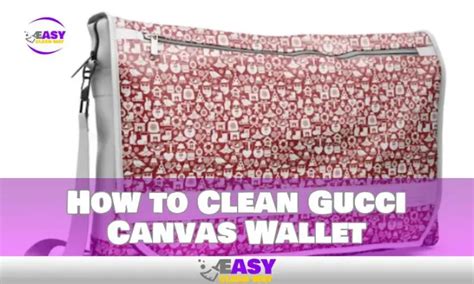 how to care for your gucci wallet|how to clean Gucci bags.